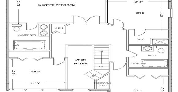 Free House Layouts Floor Plans Simple Small House Floor Plans Free House Floor Plan