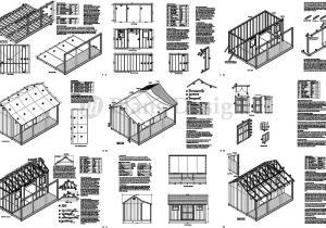 Free House Plans with Material List 12 39 X 16 39 Shed with Porch Pool House Plans P81216 Free