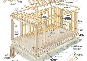 Free Log Home Floor Plans Free Plans Build Your Own Cabin for Under 4 000 Tiny