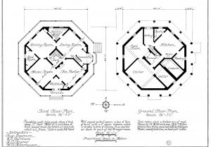 Free Octagon Home Plans File Watertown Octagon House Plans Png Wikimedia Commons