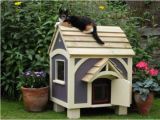 Free Outside Cat House Plans Outdoor Cat House Plans Cat Stuff Pinterest