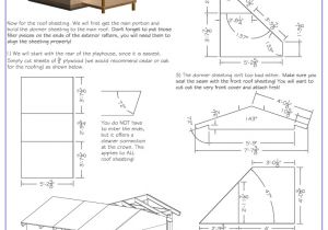 Free Play House Plans Free Playhouse Plan Cabin Plans