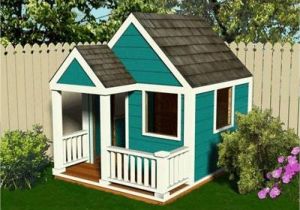 Free Play House Plans Playhouse with Loft Plans Simple Playhouse Plans Simple