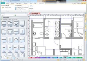 Free Program to Draw House Plans Use Wall Shapes In Floor Plan