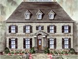 French Colonial Home Plans Cambridge Manor House Plan House Plans by Garrell