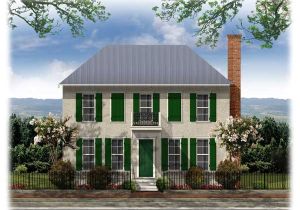 French Colonial Home Plans Type Of House French Colonial