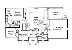French Country House Plans Open Floor Plan Blueprints for Houses with Open Floor Plans Open Floor