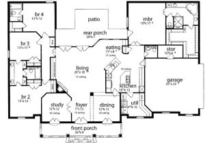 French Country House Plans Open Floor Plan Open Floor Plans French Country Home Deco Plans