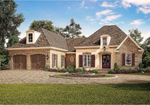 French Country House Plans with Front Porch Exclusive Acadian French Country House Plan with Vaulted