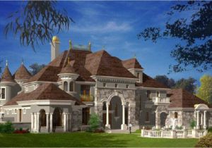 French Luxury Home Plan French Style Bedroom French Castle Style Home Chateau