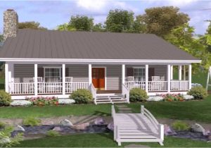 Front and Back Porch House Plans Ranch House Plans with Front and Back Porch Youtube