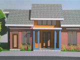 Front View Home Plans Small House Design with Eye Catching Color Game Tiny