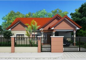 Front View Home Plans Small House Designs Series Shd 2014009 Pinoy Eplans