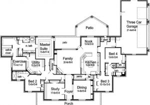 Garage Home Floor Plans House Floor Plans with Rv Garage attached House Floor