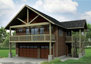 Garage Home Plans Craftsman House Plans Garage W Apartment 20 152