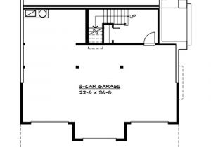 Garage Homes Floor Plans Craftsman Bungalow Home with 3 Bedrooms 2675 Sq Ft