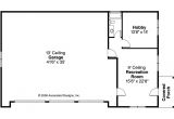 Garage Homes Floor Plans Craftsman House Plans Rv Garage W Living 20 042
