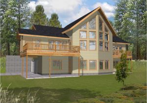 Garage Under Home Plans Covered Porch Design View Plans Lake House Lake House