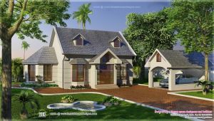 Garden Homes Plans Vacation Garden Home Design In 1200 Sq Feet Home Kerala