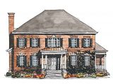 Georgian Brick House Plans Georgian House Plan with 3380 Square Feet and 4 Bedrooms S