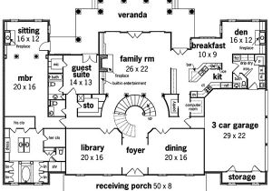Georgian Style Homes Floor Plans Le Claire Georgian Home Plan 020s 0002 House Plans and More