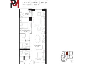Geranium Homes Stouffville Floor Plans Biltmore Pace On Main Condominium