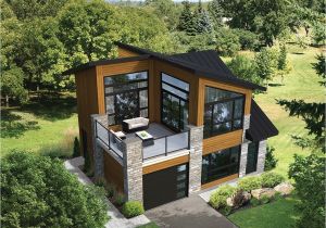 Getaway Home Plans Plan 80878pm Dramatic Contemporary with Second Floor Deck