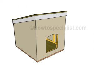Giant Dog House Plans Large Dog House Plans Howtospecialist How to Build