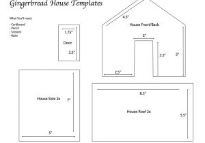 Gingerbread House Floor Plans Gingerbread House Template House Plan 2017