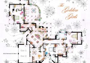 Golden Homes House Plans Floor Plans Of Homes From Famous Tv Shows