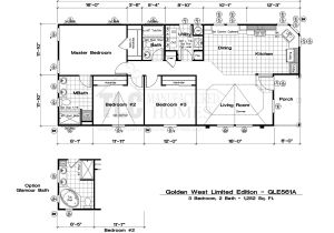 Golden West Manufactured Homes Floor Plans Floor Plans Golden West Limited Series Tlc Manufactured Homes