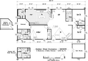 Golden West Manufactured Homes Floor Plans Golden West Exclusive Floorplans 5starhomes Manufactured
