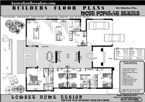 Golf Course House Plans Designs Australian 4 Bed Room Study Water Front House Plan for