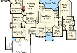 Grand Home Plans Grand Mediterranean Home Plan 42041mj 1st Floor Master