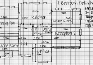 Graph Paper for House Plans Drawn House Graph Paper Pencil and In Color Drawn House