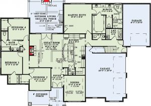 Great Floor Plans for Homes Craftsman Home with Vaulted Great Room 60631nd