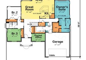 Great Room House Plans One Story Borderline Genius One Story Home Plans Abpho