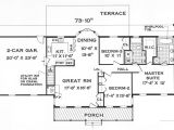 Great Room House Plans One Story Great One Story 7645 3 Bedrooms and 2 5 Baths the
