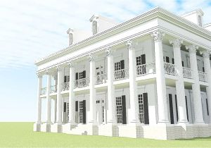 Greek Revival Home Plans Classic Greek Revival with Video tour 44055td 2nd