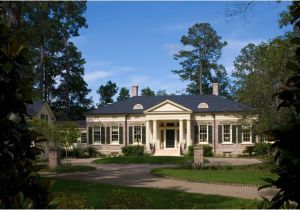 Greek Revival Home Plans Georgia Greek Revival Traditional Exterior by