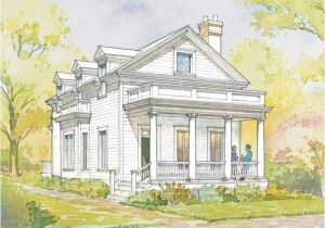 Greek Revival Home Plans Greek Revival House Plan with 1720 Square Feet and 3