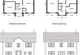 Ground Floor First Floor Home Plan Ground Floor and First Floor Plan Elevations and Sections