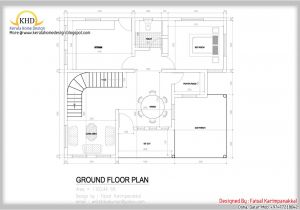 Ground Floor Plan for Home Home Plan and Elevation 1983 Sq Ft Kerala Home Design Ground Floor Plan for Home Home Plan and Elevation 1983 Sq Ft Kerala Home Design