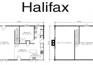 Halifax Home Plan Halifax Log Homes Crockett Log Home Kits Plans