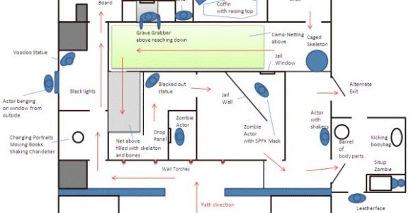 Halloween Haunted House Floor Plans Indoor Haunted House Maze Ideas Thread Post Your 2010