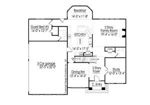 Hancock Homes Floor Plan Hancock De117 Design Evolutions Inc Ga