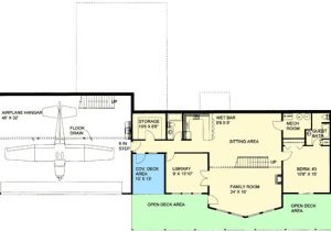 Hangar Home Floor Plans Custom northwest Home with Airplane Hanger 35475gh 1st