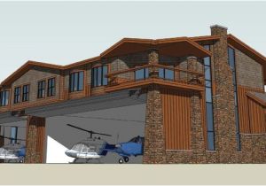 Hangar Home House Plans Project Site Plan Residential Airpark Hangar Homes