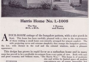 Harris Home Plans Website Classic Cottage Tiny Kit Homes Of the Wwi Period