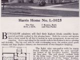 Harris Home Plans Website Single Story Modern Hipped Roof Bungalow 1918 Harris
